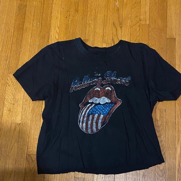 Rolling Stones Black T-Shirt Sz M - Picture 3 of 6